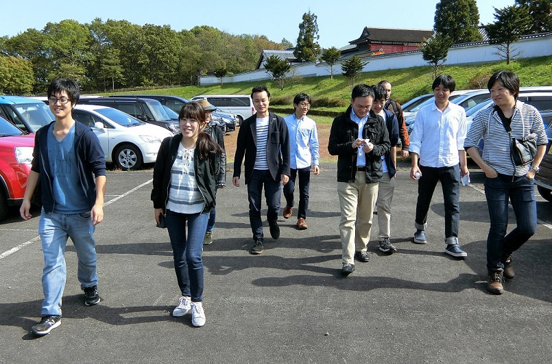 研究室旅行 北海道登別地獄谷